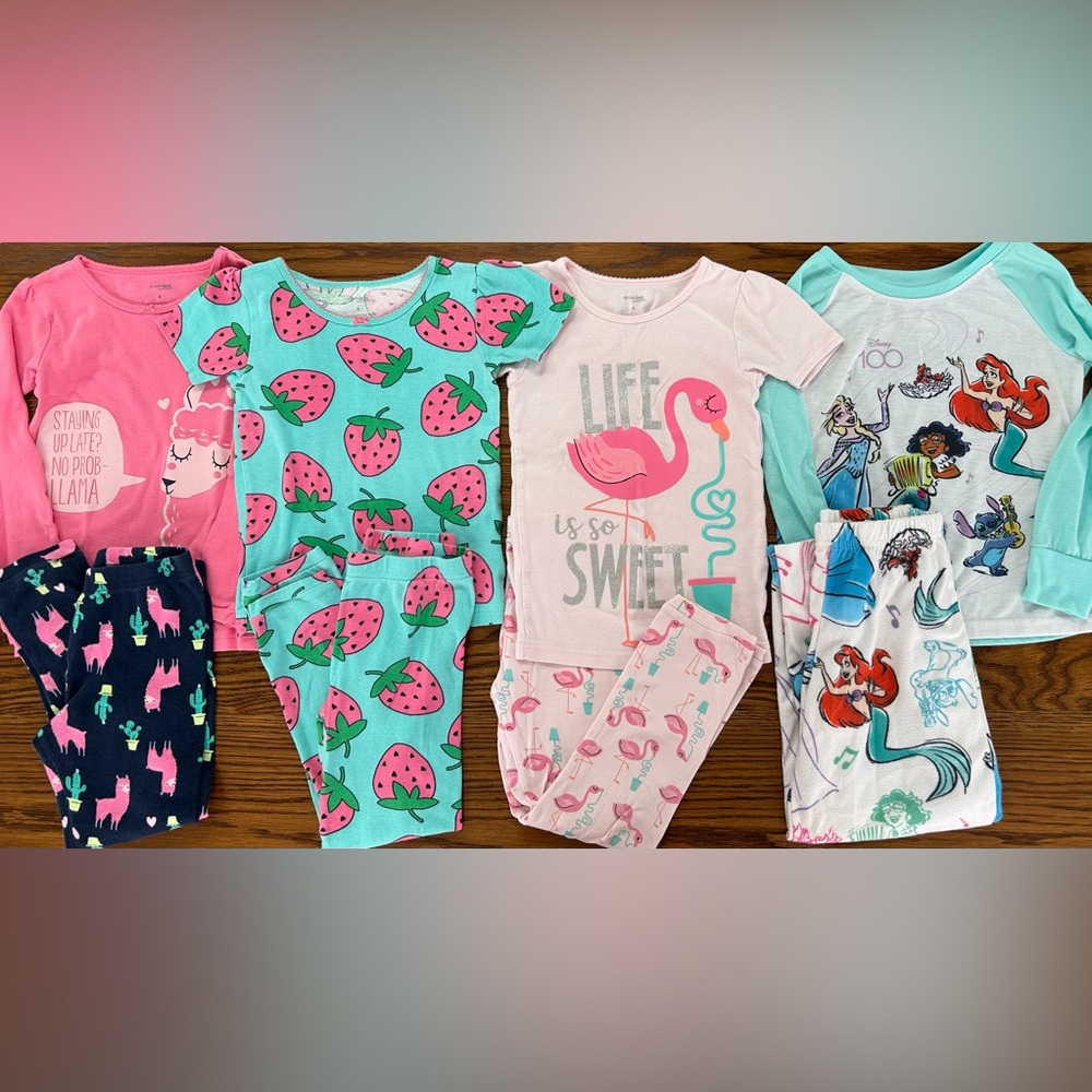 Girls Size 6 Pajama Sets